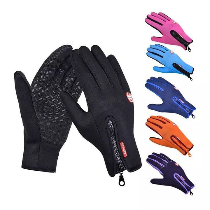 Winter Waterproof Touch Screen Motorcycle/Sports Gloves