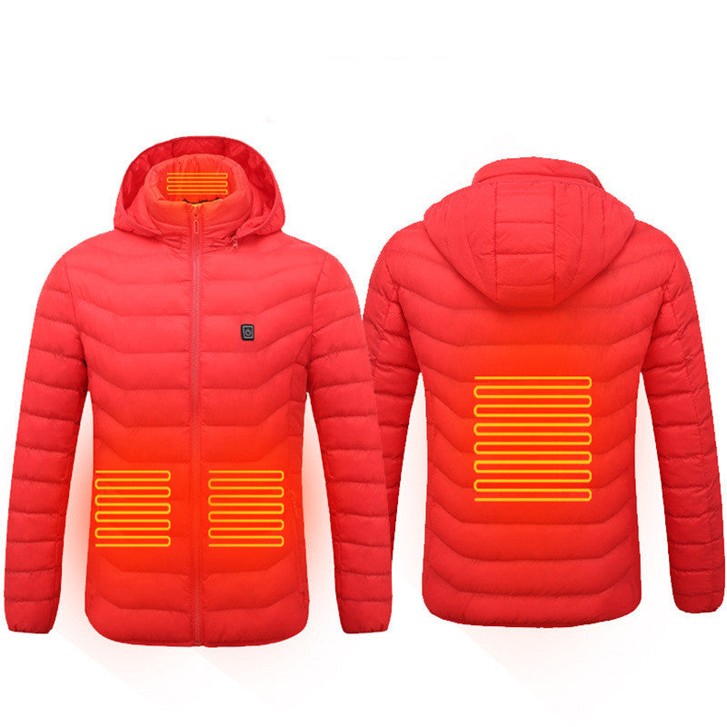 Heated USB Electric Jacket Coat