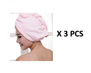 Quickly Dry Hair Hat Super Absorbent Soft Cute Hair Towel