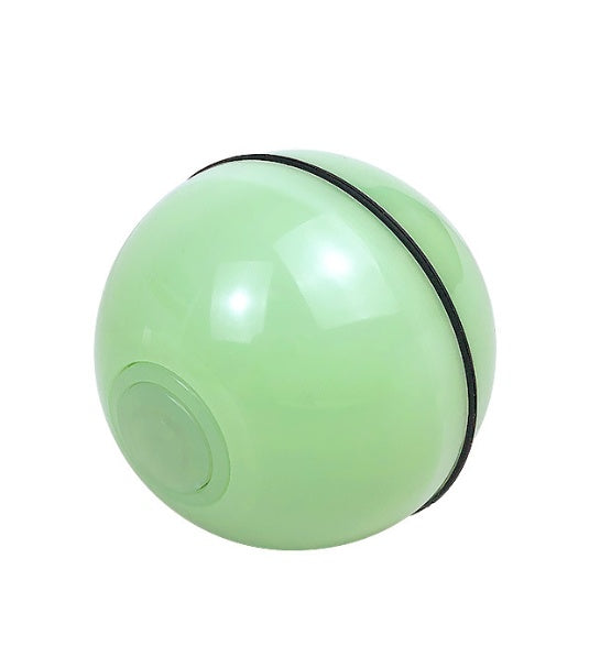 Smart Cat Rolling Ball Toys Rechargeable Cat Toys Ball Self-moving Kitten Toy Ball