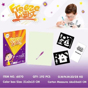 LCD Writing Drawing Pad Educational Drawing Toy with Light Effects Sketchpad