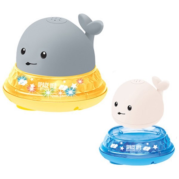 Baby Light Up Whale Automatic Sprinkler Bathtub Toy