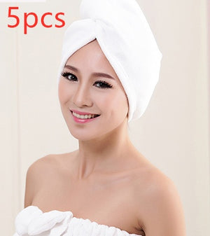 Quickly Dry Hair Hat Super Absorbent Soft Cute Hair Towel