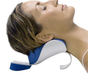 Neck Support Pillow Relaxer Shoulder Chiropractic Traction Stretcher Device