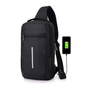 Business Anti-theft Combination Crossbody Bag Shoulder Bag With USB Charging port