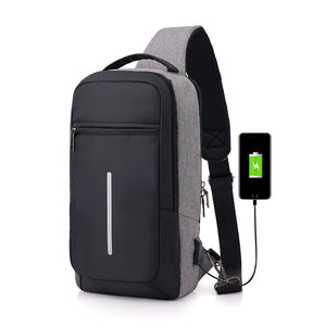 Business Anti-theft Combination Crossbody Bag Shoulder Bag With USB Charging port