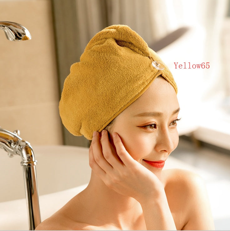 Quickly Dry Hair Hat Super Absorbent Soft Cute Hair Towel