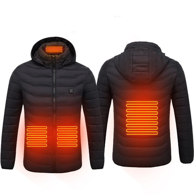 Heated USB Electric Jacket Coat