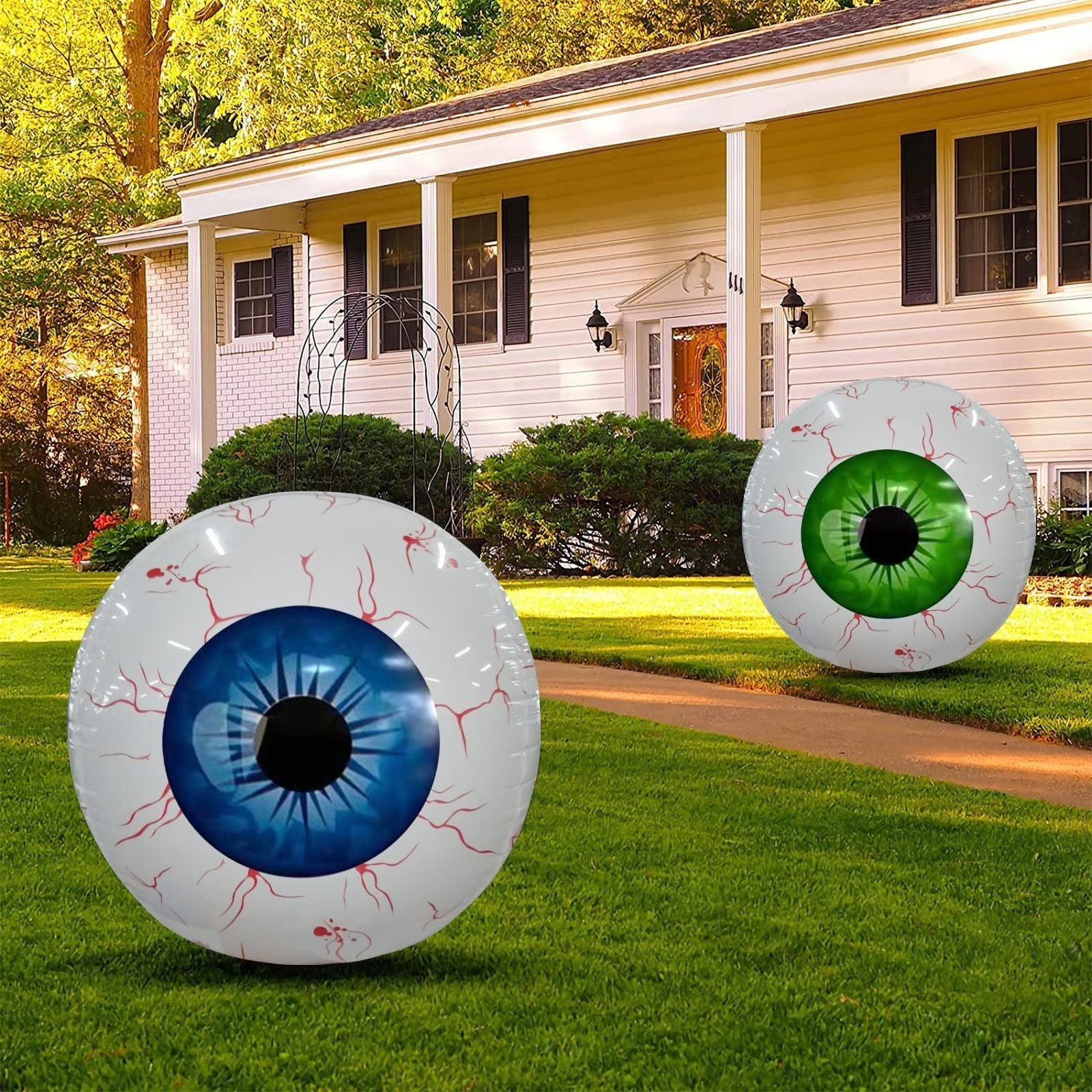 55CM/22Inch Halloween Decoration Eyeball Balloon Inflatable