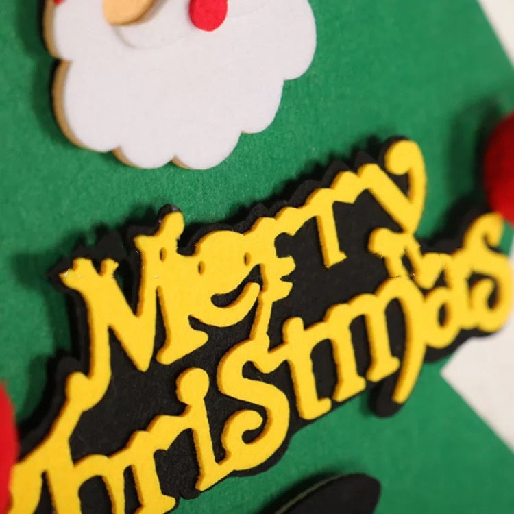 DIY Felt Christmas Tree Christmas Decoration