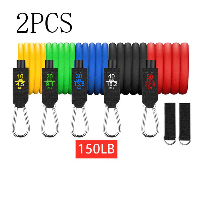 11pcs/Set Pull Rope, Portable Fitness Equipment, Ankle Strap, Chest Expander