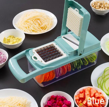 4/16 in 1 Multifunctional Vegetable Chopper Grate Food Vegetable Slicer Dicer Cut Kitchen Items