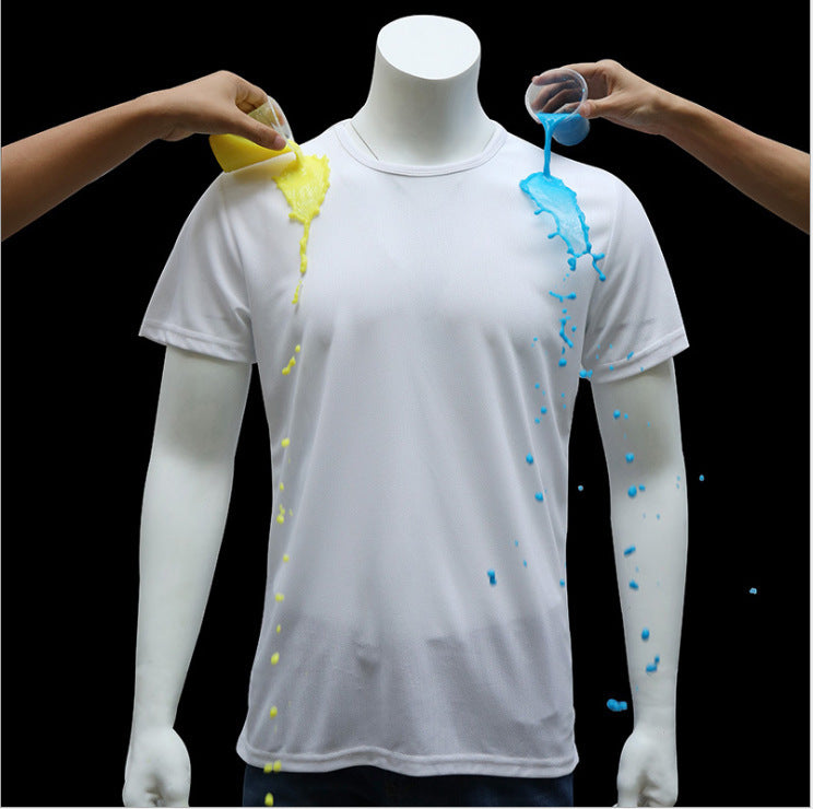 Quick-drying Waterproof Anti-fouling Half Sleeve T-Shirt