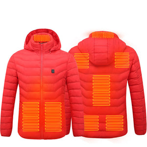 Heated USB Electric Jacket Coat