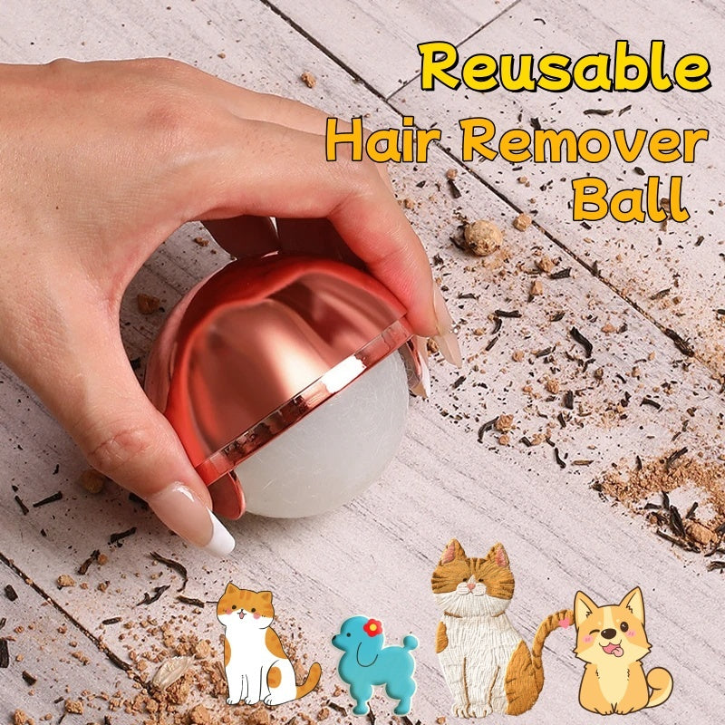 Reusable Pet Hair Remover Ball Lint Roller Clothes Dust Cleaning Ball