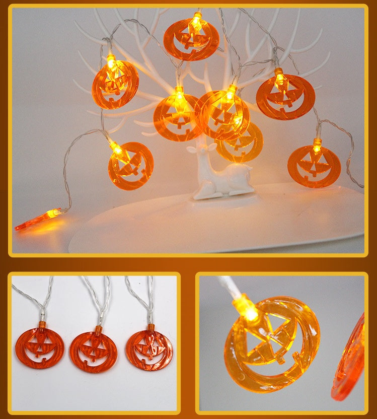 Halloween Decoration Pumpkin LED String Lights Lantern