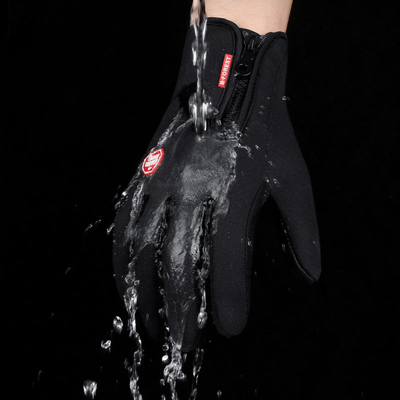 Winter Waterproof Touch Screen Motorcycle/Sports Gloves