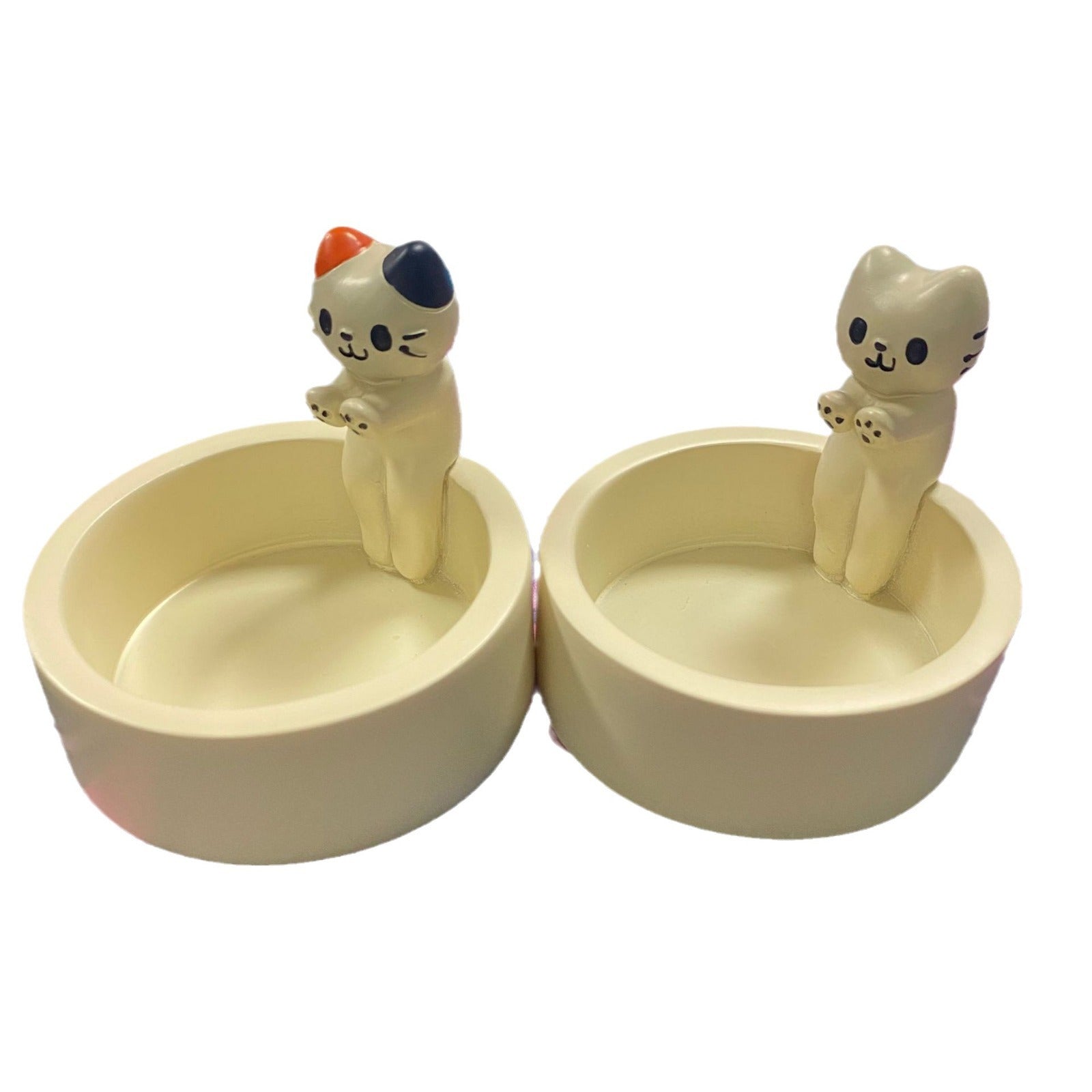 Kitten Candle Holder Warming Its Paws Cute Scented Light Holder