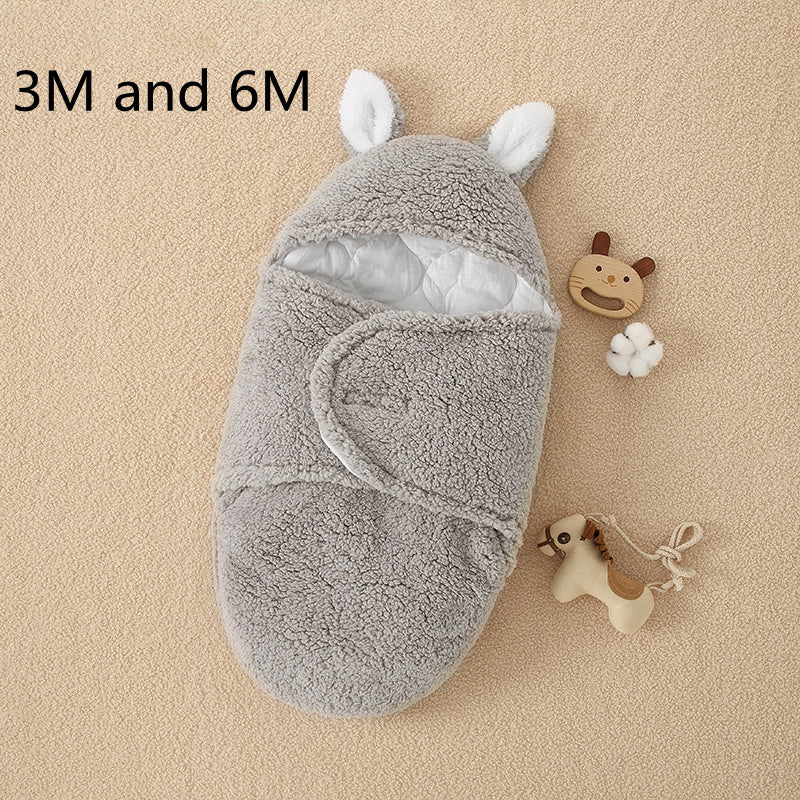 Thickened Anti-Shock Out Baby Hooded Romper