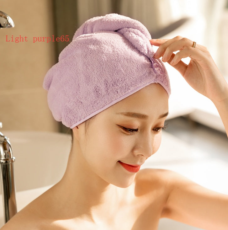 Quickly Dry Hair Hat Super Absorbent Soft Cute Hair Towel