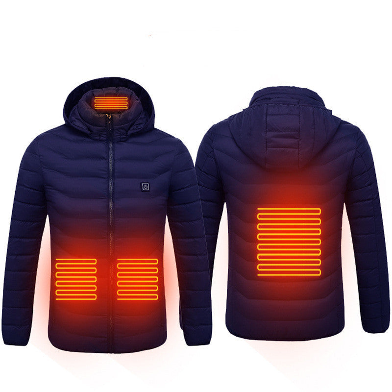 Heated USB Electric Jacket Coat