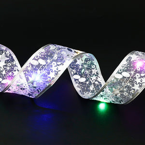 Christmas Fairy Lights String Decoration LED Ribbon Lights