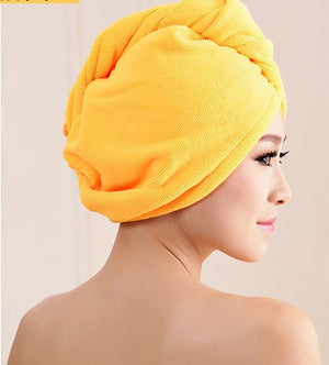 Quickly Dry Hair Hat Super Absorbent Soft Cute Hair Towel