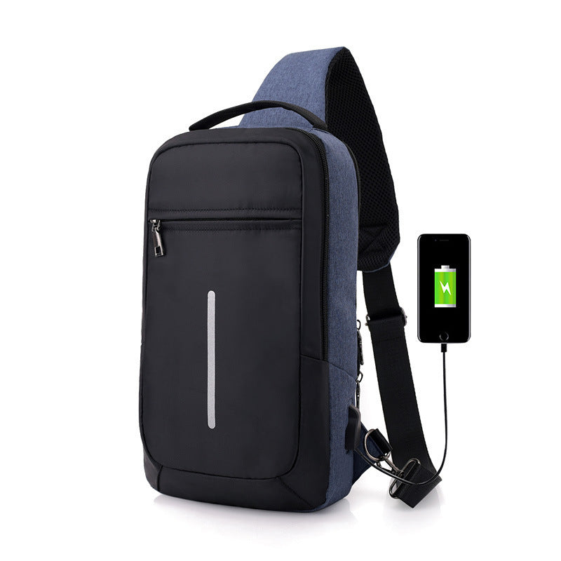 Business Anti-theft Combination Crossbody Bag Shoulder Bag With USB Charging port