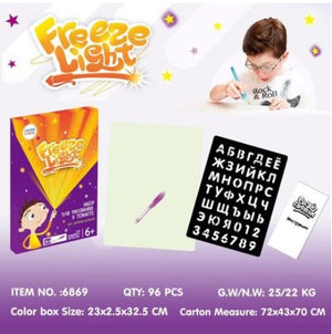 LCD Writing Drawing Pad Educational Drawing Toy with Light Effects Sketchpad