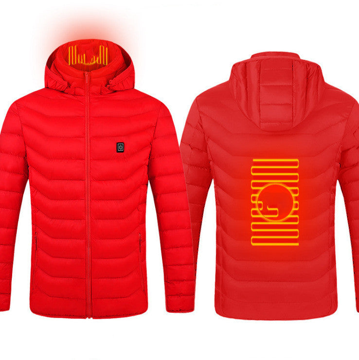 Heated USB Electric Jacket Coat