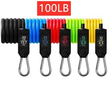 11pcs/Set Pull Rope, Portable Fitness Equipment, Ankle Strap, Chest Expander