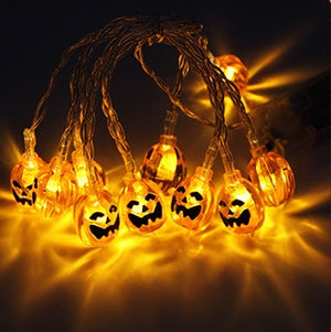 Halloween Decoration Pumpkin LED String Lights Lantern