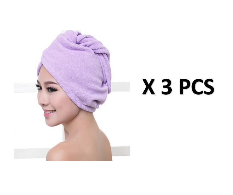 Quickly Dry Hair Hat Super Absorbent Soft Cute Hair Towel