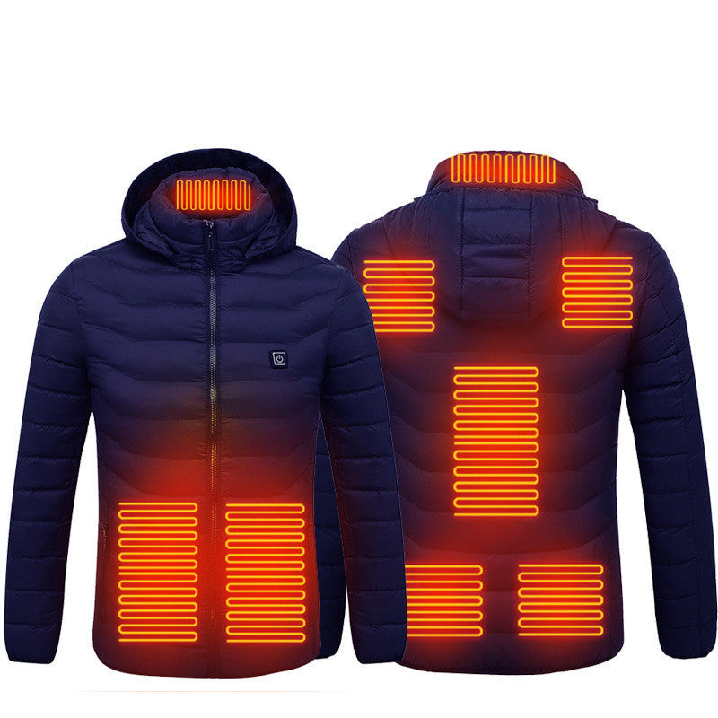 Heated USB Electric Jacket Coat