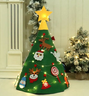 DIY Felt Christmas Tree Christmas Decoration