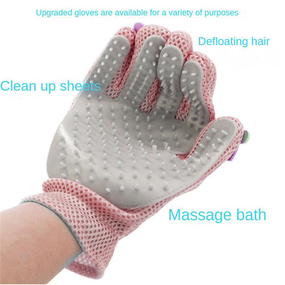 Cat Gloves Grooming Hair DE shedding Brush Dog Comb