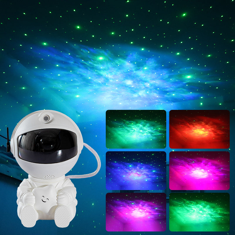 Star Projector Galaxy Night Light Astronaut Space Projector