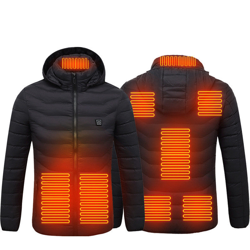 Heated USB Electric Jacket Coat