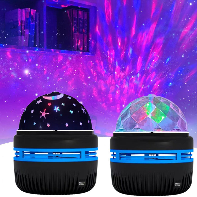 Wave of Water Starry Projector Light Night Light For Bedroom Atmosphere