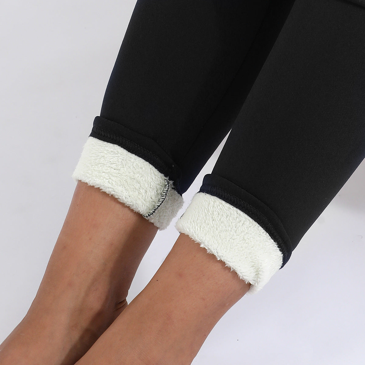 CHRLEISURE Winter Warm Women Thick Thicken Fleece Leggings